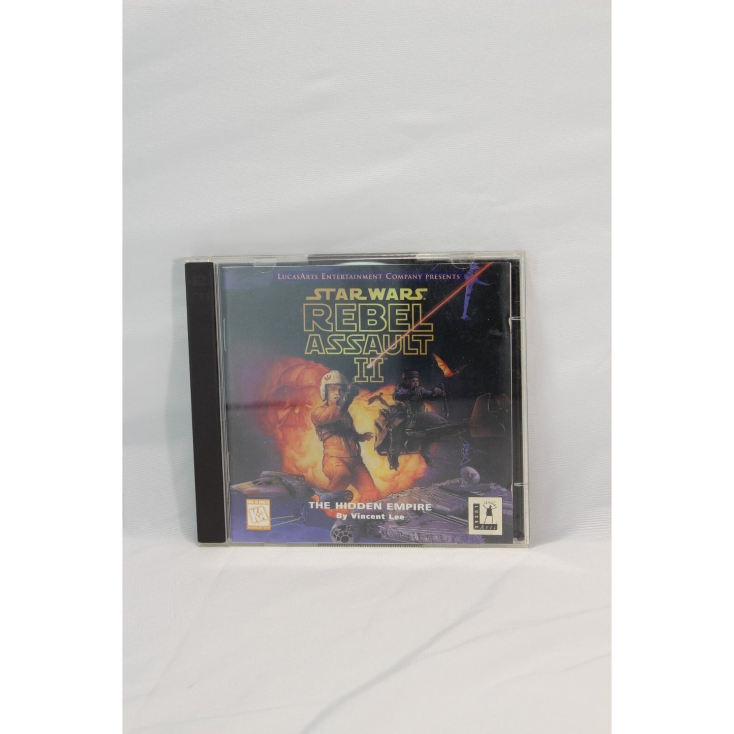 Star Wars Rebel Assault II PC CD-ROM Tested Video Game Used Action Shooter Game