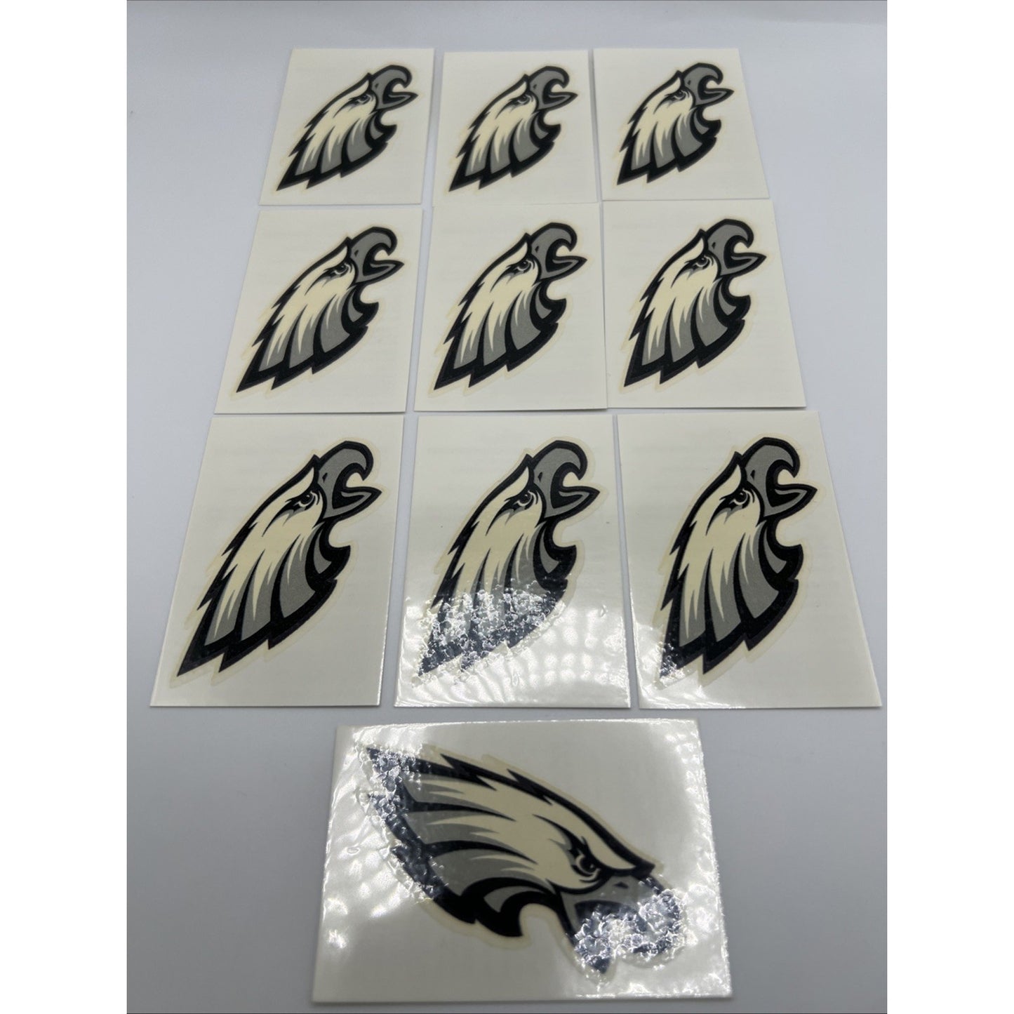 NFL Philadelphia Eagles Temporary Tattoo Pack Of 10 Face Body Tattoos Football
