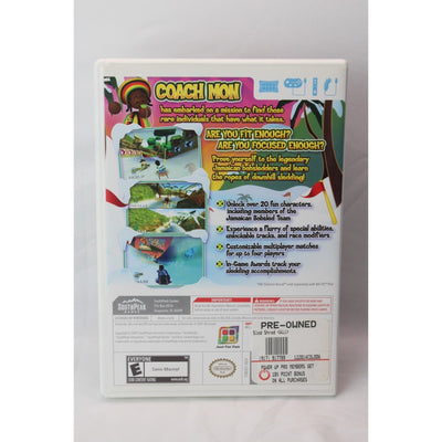 Sled Shred Jamaican Bobsled Team Nintendo Wii Tested Video Game Used