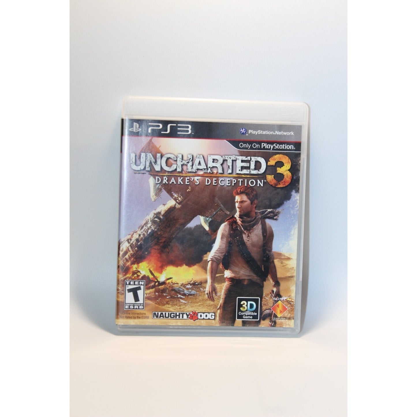Uncharted 3 Drake's Deception PlayStation 3 PS3 Tested Video Game Used