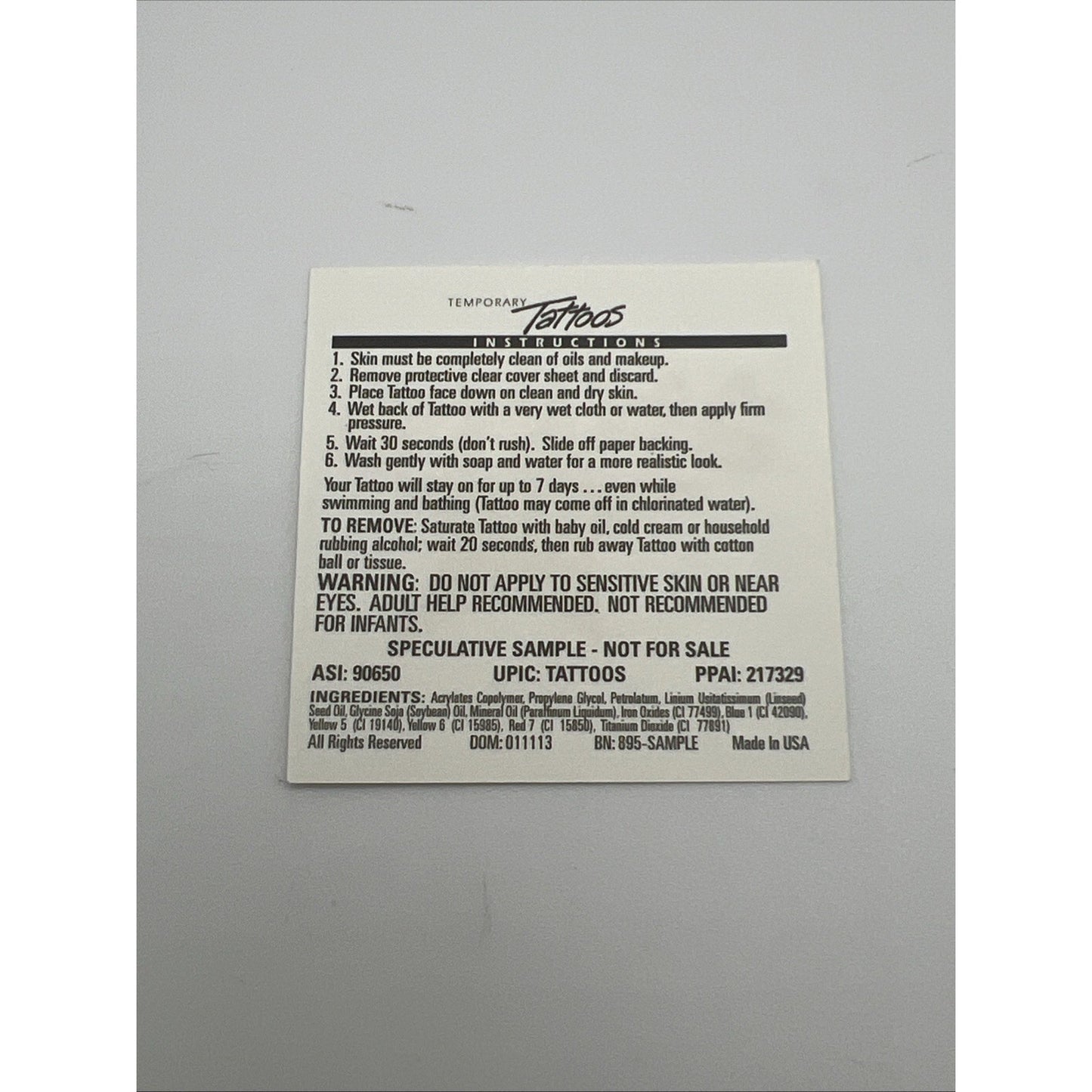 Dallas Stars NHL Hockey 10 Count Temporary Tattoos Game Party Team Finals