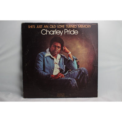 Charley Pride She's Just an Old Love Turned Memory Vinyl Record Used Tested