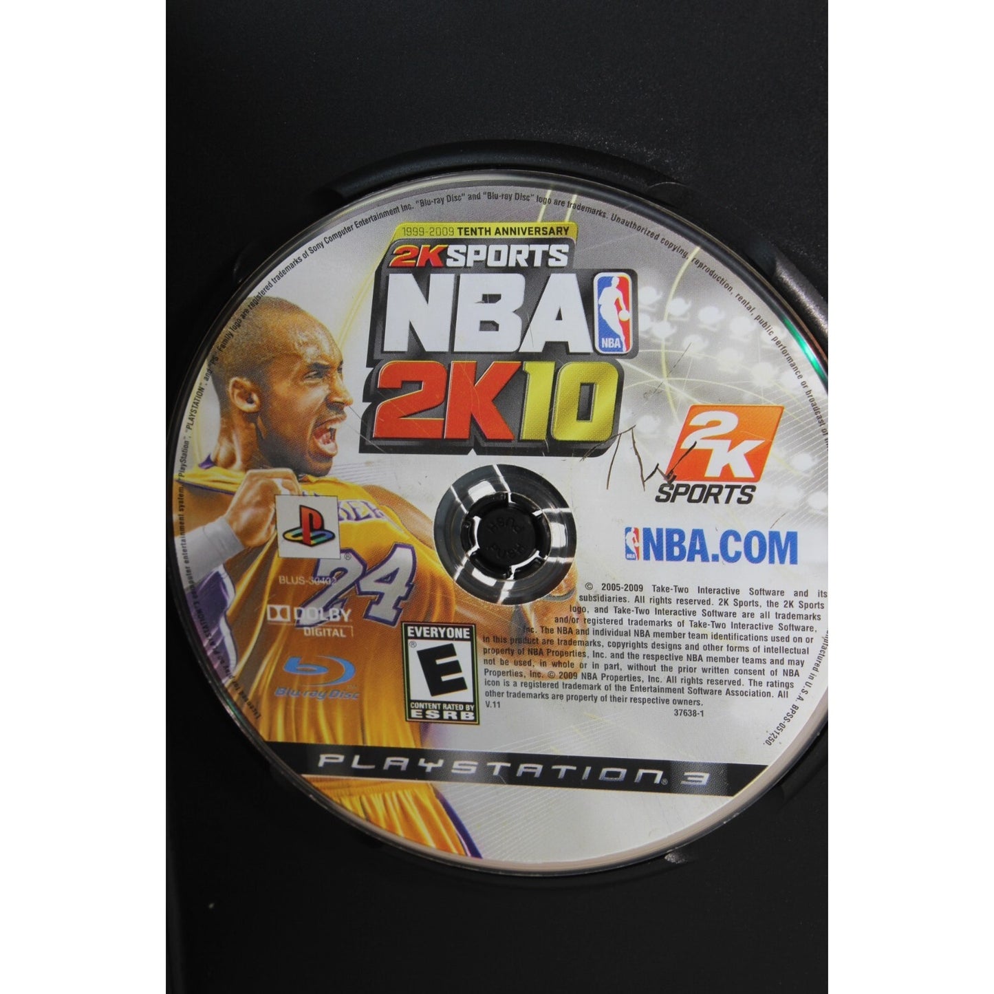 NBA 2K10 PlayStation 3 PS3 Tested Video Game Used Basketball Sports Game
