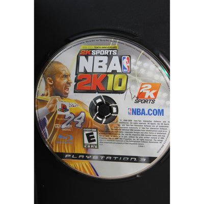 NBA 2K10 PlayStation 3 PS3 Tested Video Game Used Basketball Sports Game