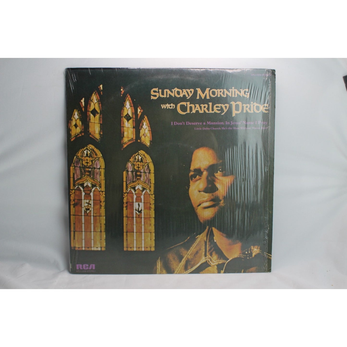 Sunday Morning With Charley Pride Vinyl Record Tested Used