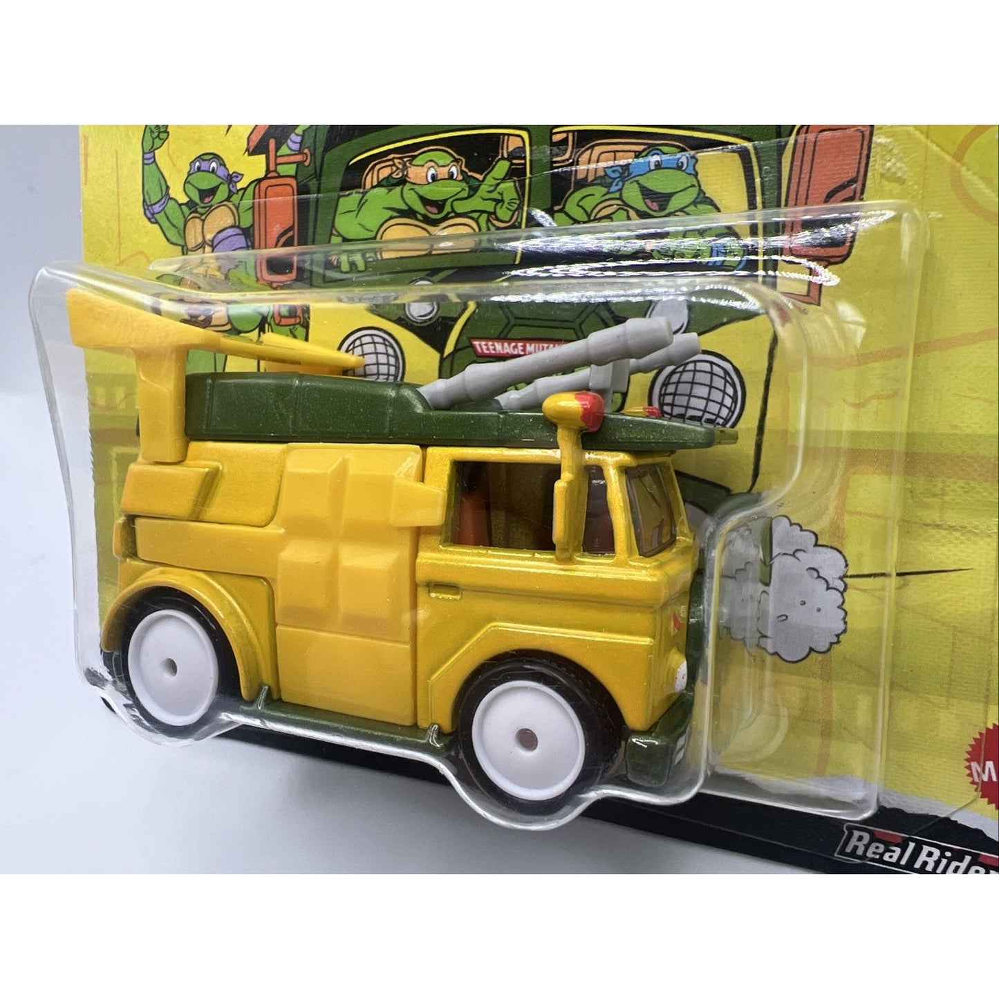 Hot Wheels Premium Pop Culture Teenage Mutant Ninja Turtles Party Wagon Van