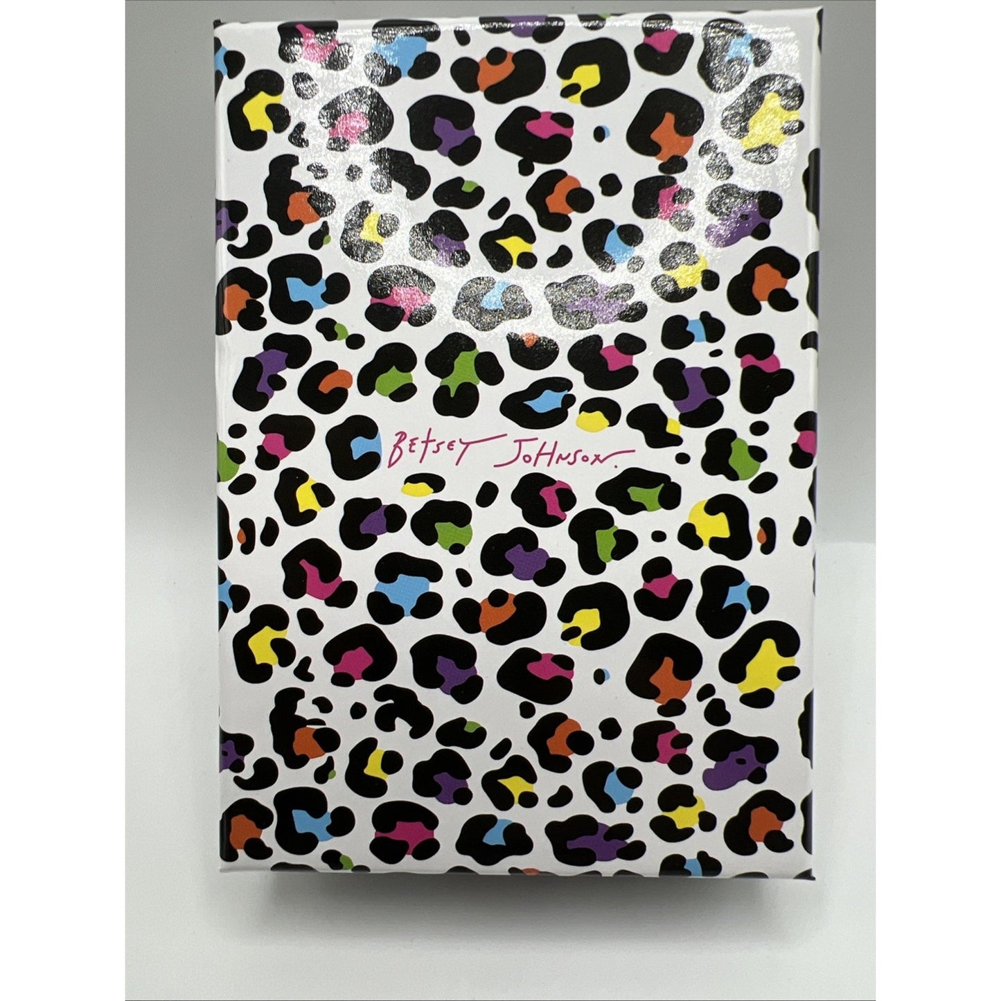 Betsey Johnson White Sugar Skull Jeweled Charm Keychain Bag Charm Day of Dead