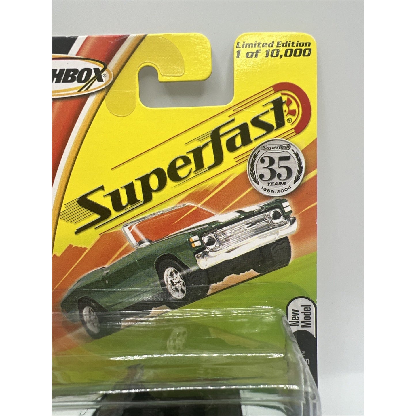 Matchbox 35th Superfast #9 1971 Chevrolet Chevelle SS Collectors Box Chrome