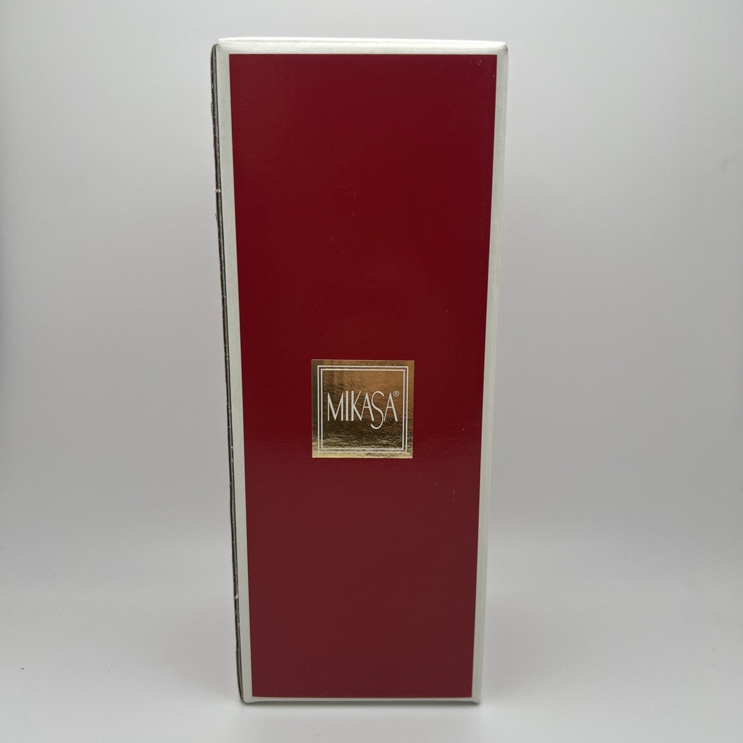 Mikasa Crystal Holiday Rhapsody Bell Slovenia Christmas Lead Hand Ring Rare Find