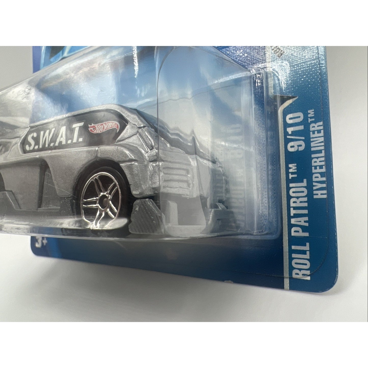 2003 Hot Wheels Swat Roll Patrol Squad Van Can Truck 9/10 Hyperliner 208 New