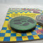 Trov 1 Trouncer And 5 Playing Pieces Pogs Vintage 1994 Game Green T Paw Prism