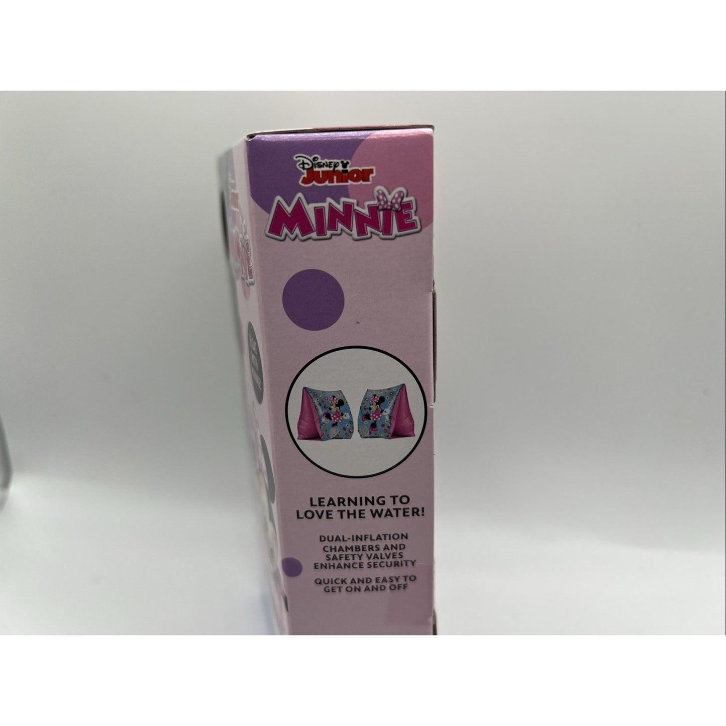 Swimways Disney Junior Minnie Floaties For Arms 3-5 Years New Pool Swim Help