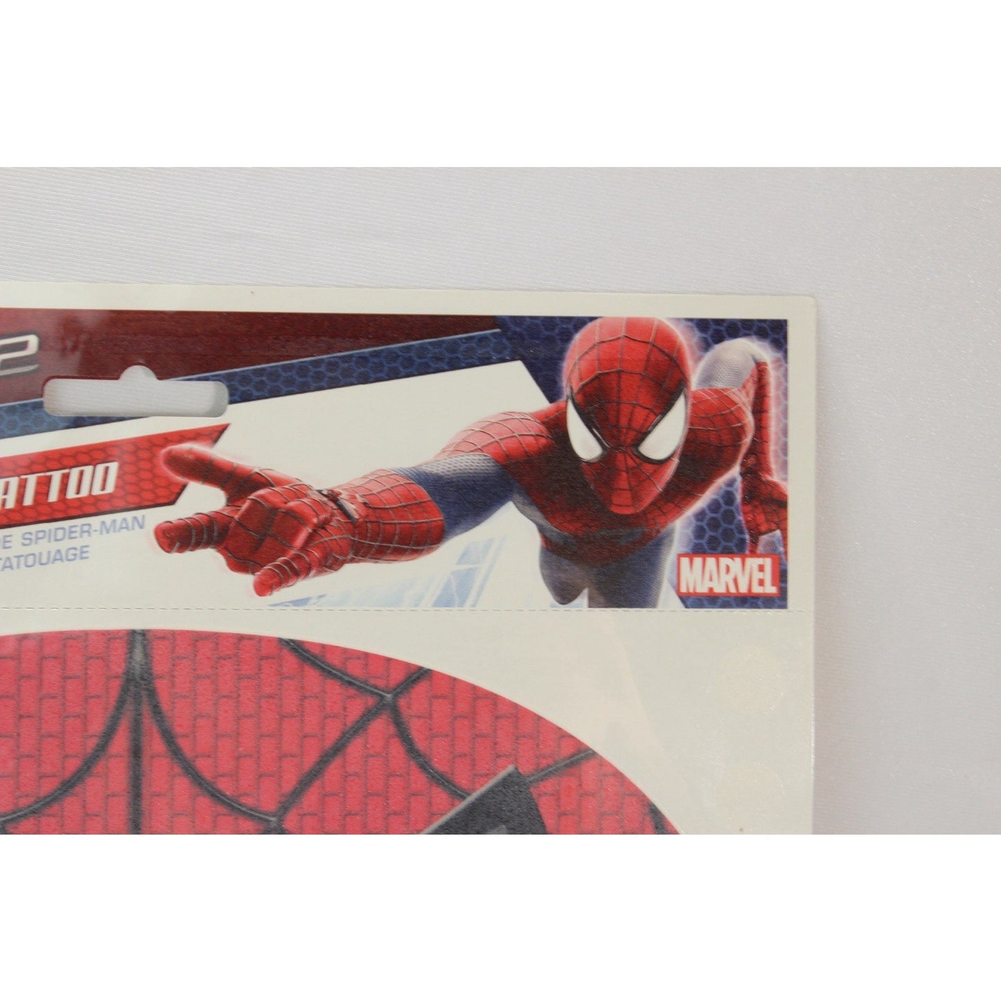 Marvel Spider-Man Super Hero Kids Face Temporary Tattoo Fun Easy Safe Peel Off