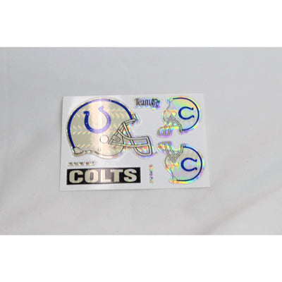 Vintage NFL Prism Sticker 1993 Vending Machine Indianapolis Colts Football Team