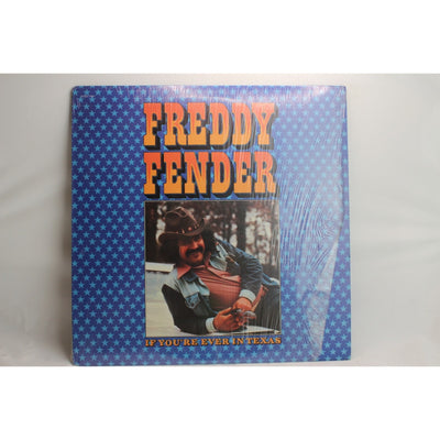 Freddy Fender If You're Ever In Texas Vinyl Record Used