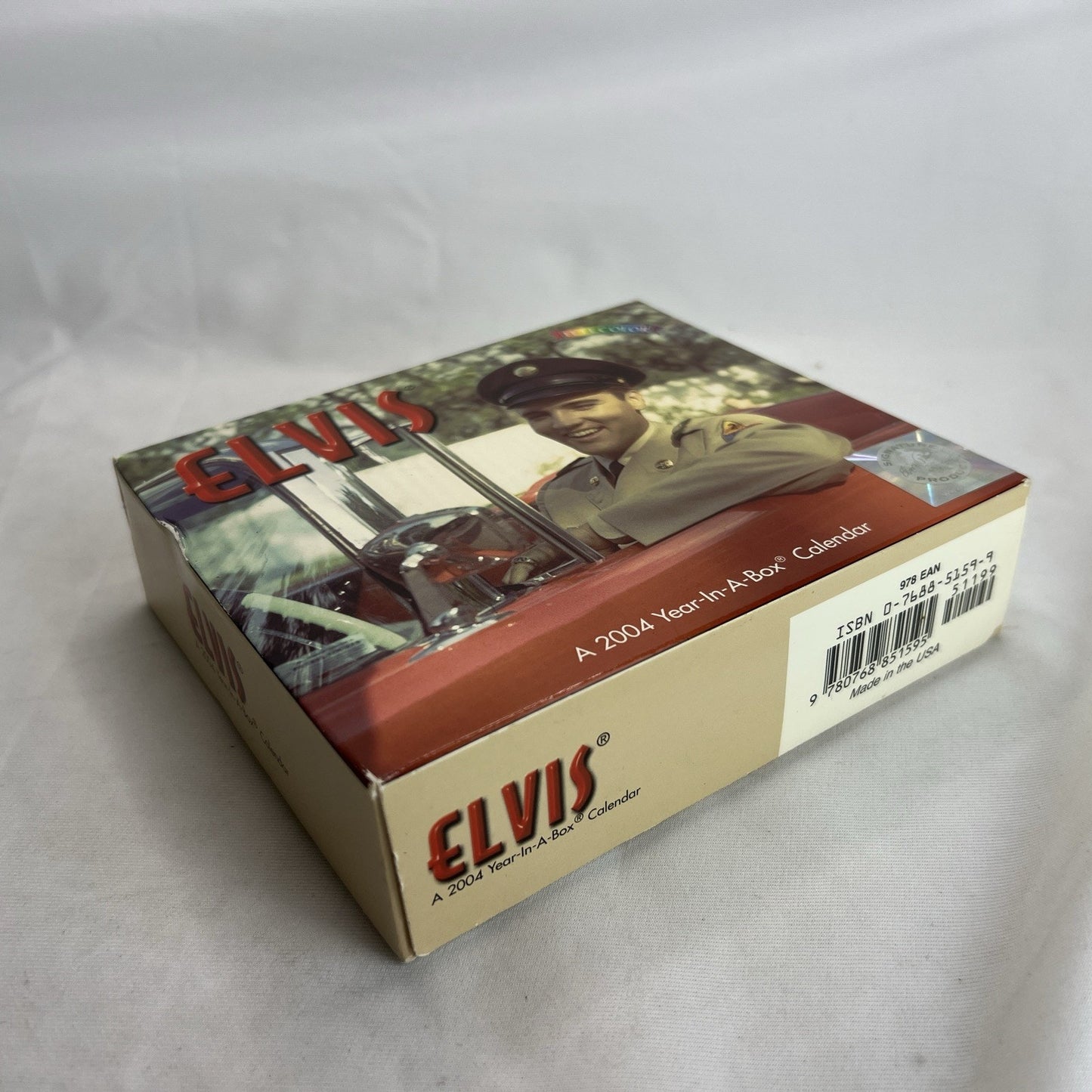 Elvis Presley 2004 Year-in-a-Box Calendar Brand New Signature Elvis Product