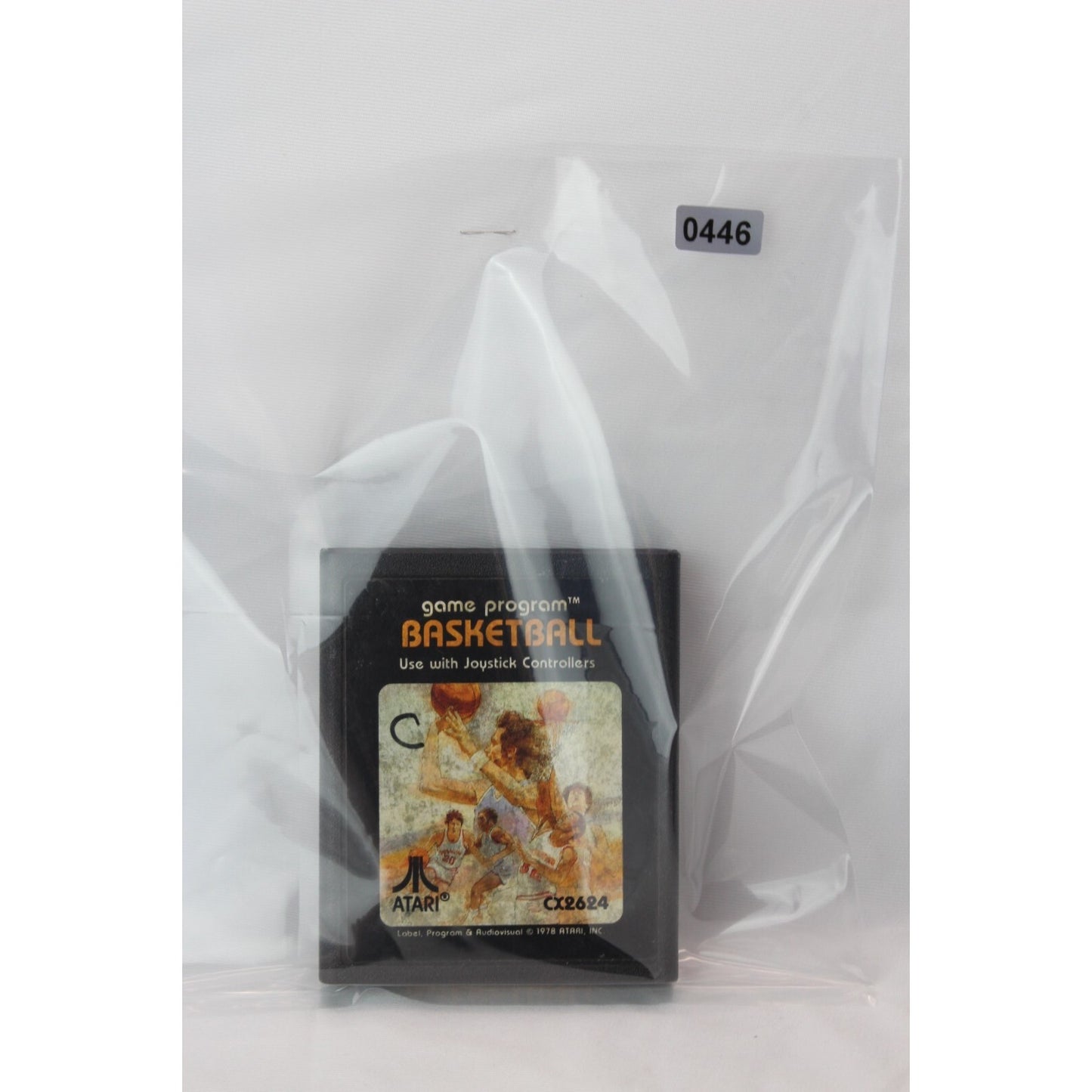 Basketball CX2624 Atari 2600 Tested Video Game Used