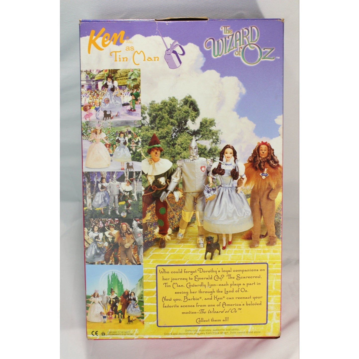 Wizard Of Oz The Tin Man Ken Barbie Doll 1999 Mattel Dorthy