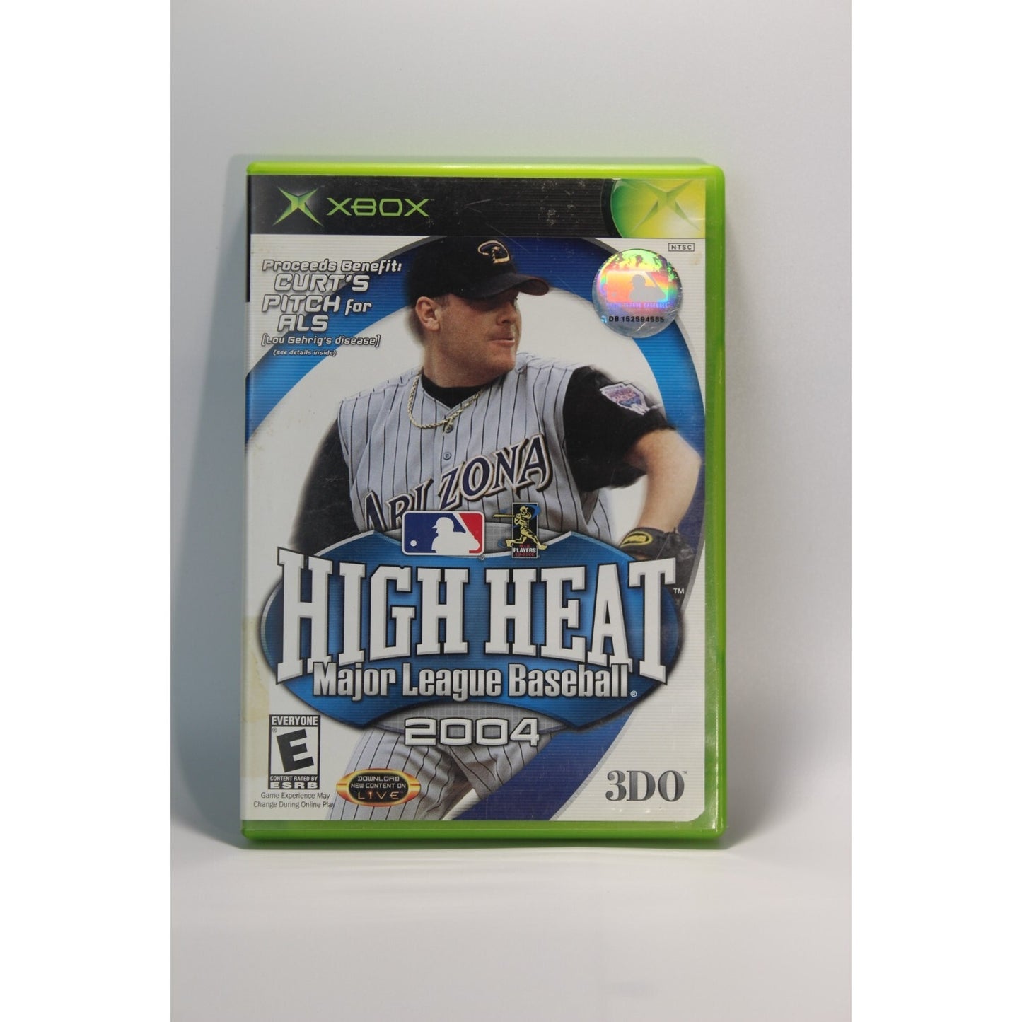 High Heat MLB 2004 Xbox Tested Video Game Used Baseball Sports Game