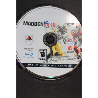 Madden NFL 10 PlayStation 3 PS3 Tested Video Game Used Football Sports Game