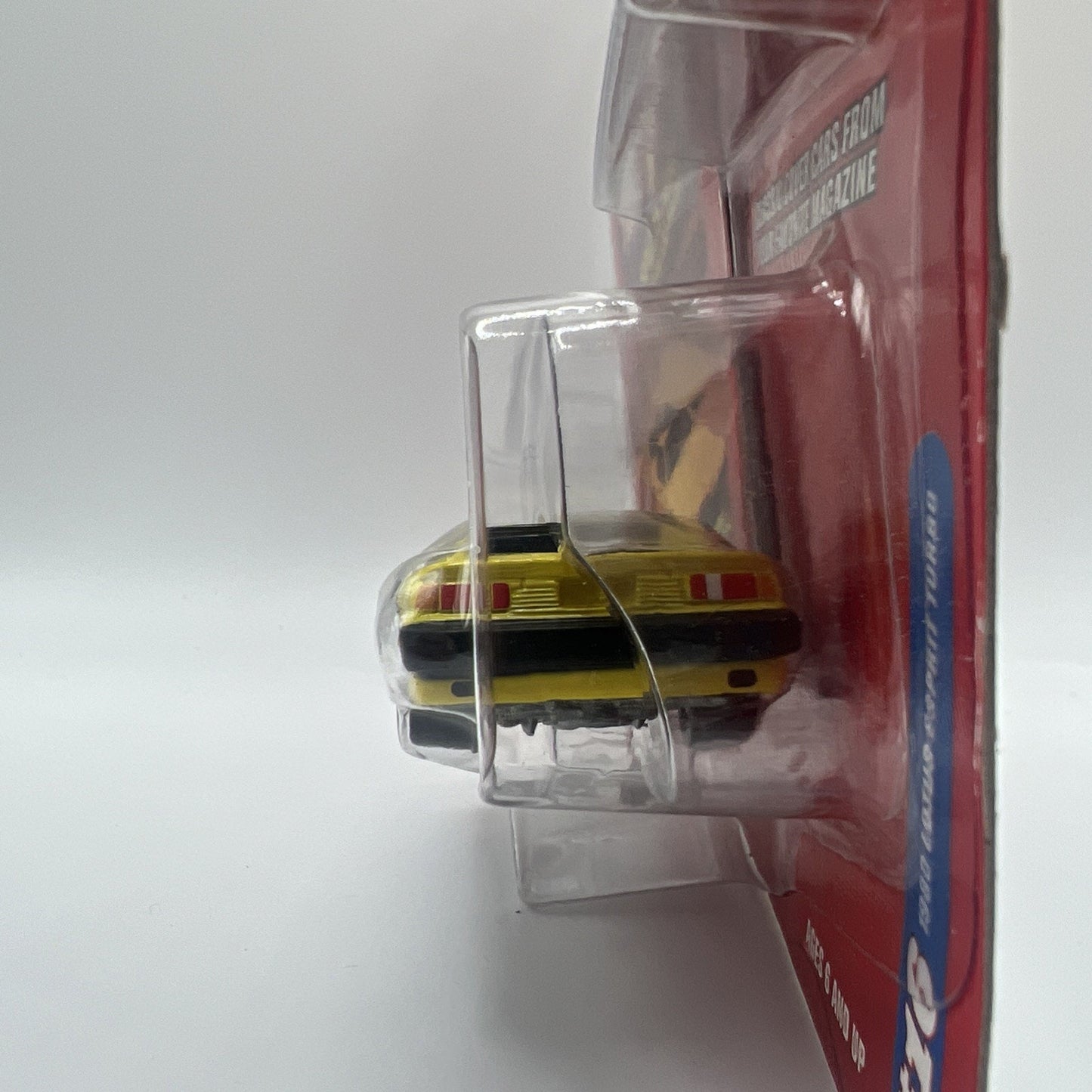 Johnny Lightning Motor Trend 1980 Lotus Esprit Turbo Yellow Rare Die Cast Car