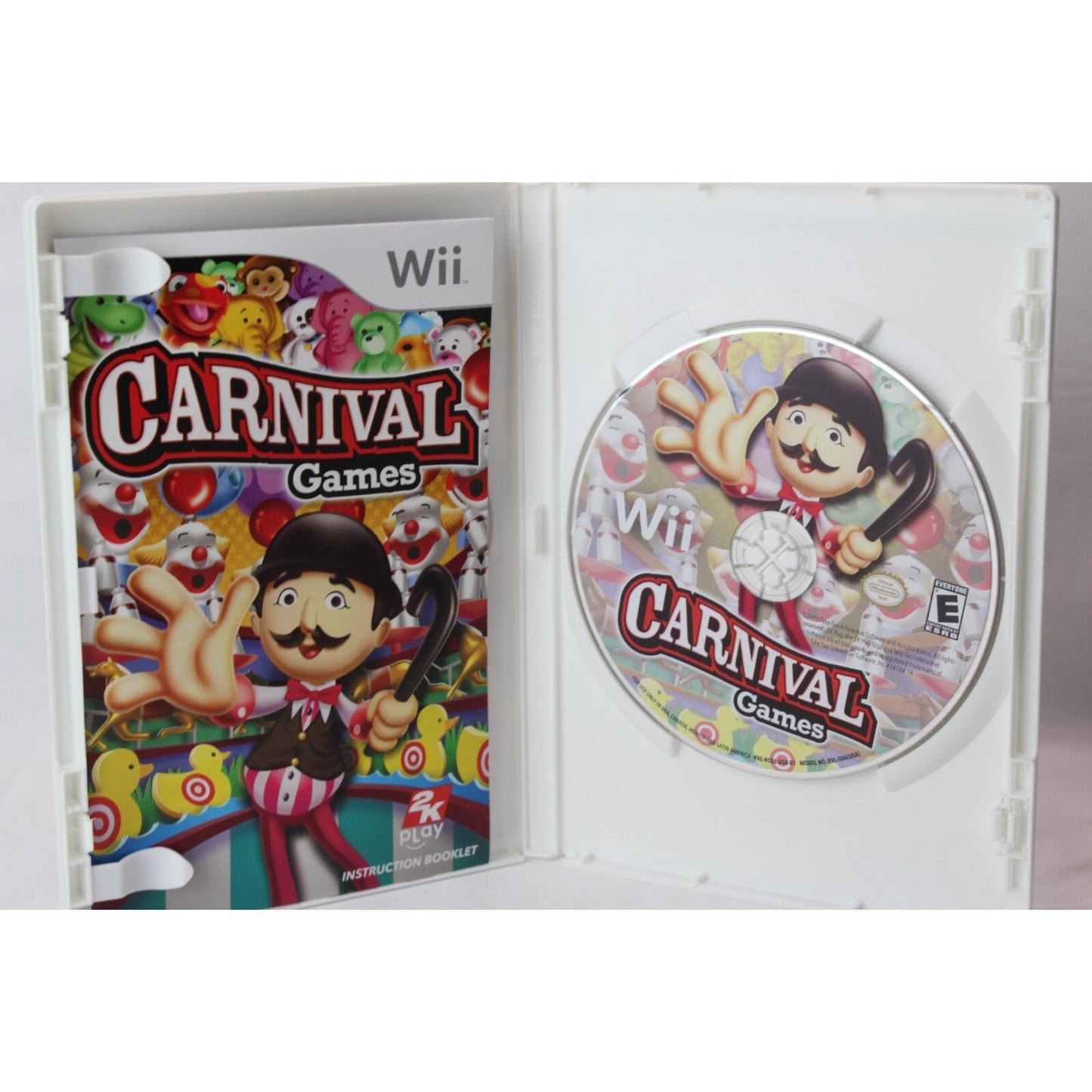 Carnival Games Nintendo Wii Tested Video Game Used