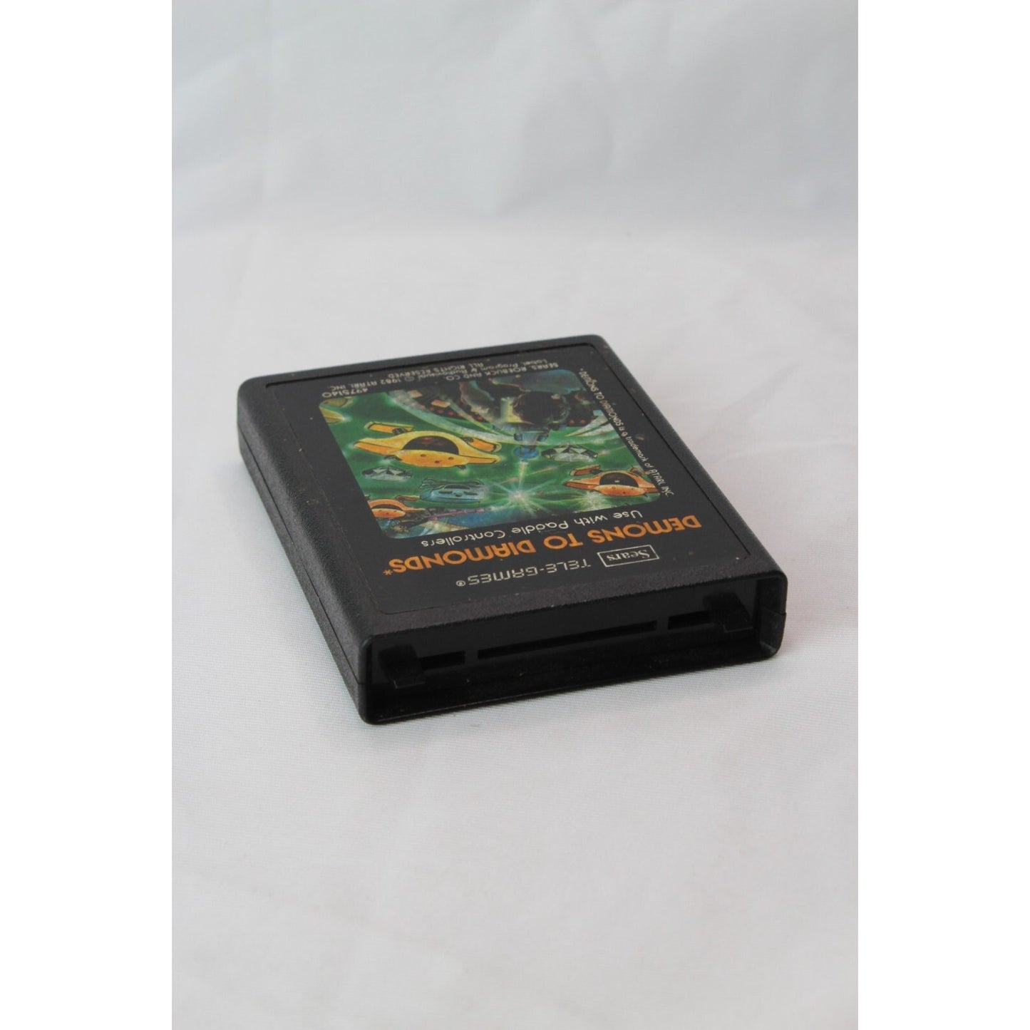 Demons to Diamonds Sears Tele-Games Atari 2600 Tested Video Game Used