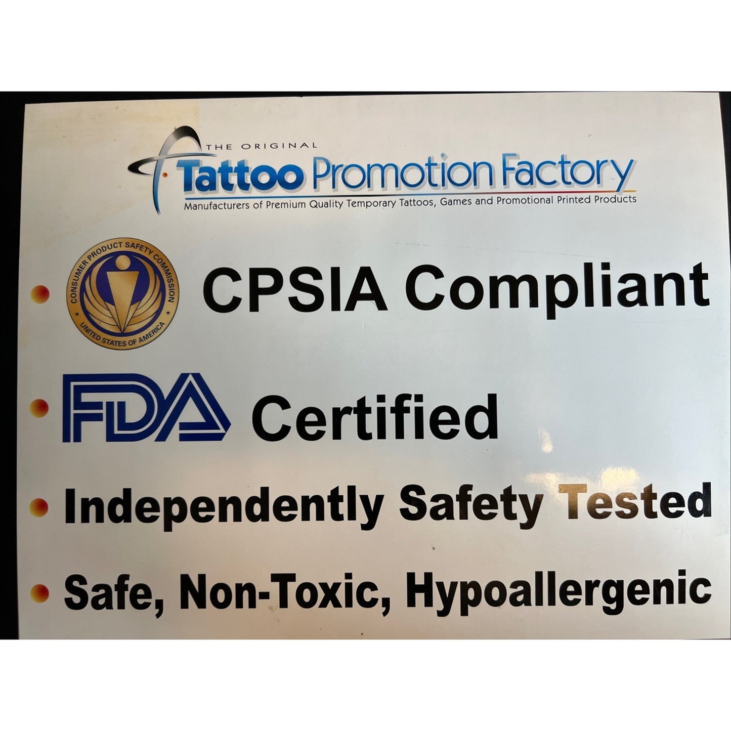 NFL Atlanta Falcons Temporary Tattoo Pack Of 10 Face Body Tattoos Football