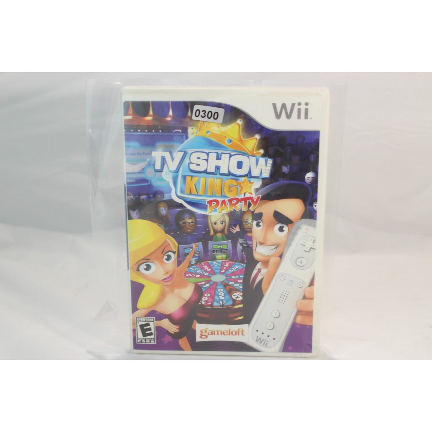 TV Show King Party Nintendo Wii Tested Video Game Used