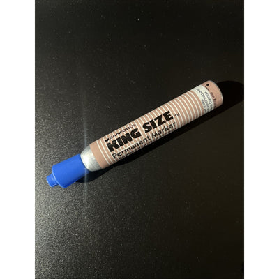 Vintage Sanford King Size Marker Blue 15000 Permanent Ink Retro