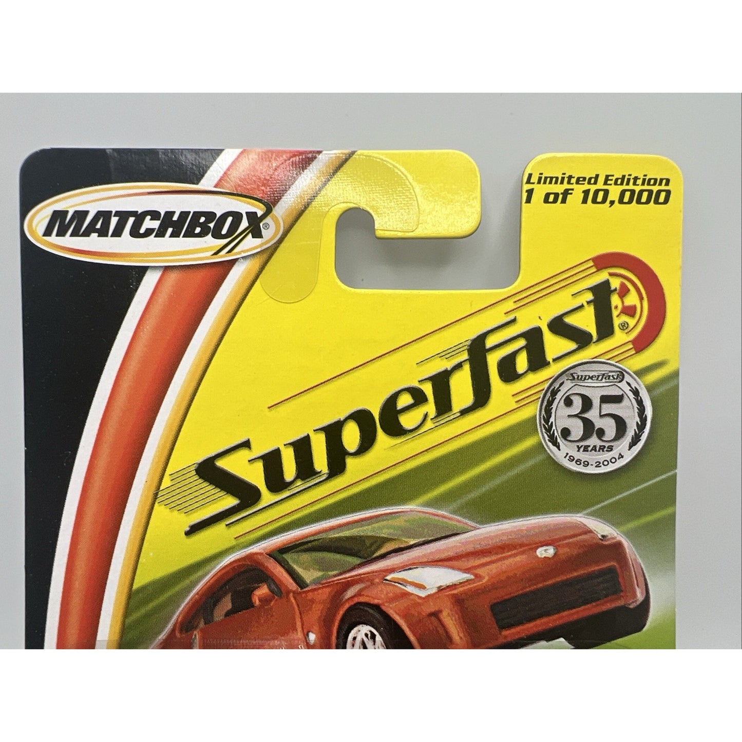 2004 Matchbox Superfast #34 Orange Nissan Z 350 350z Die Cast Car Model