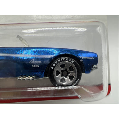 Hot Wheels Classic Series #2 1967 Camaro Convertible Hood Stripes Blue White