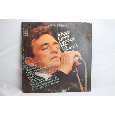 Johnny Cash Greatest Hits Volume 1 Vinyl Record Tested Used