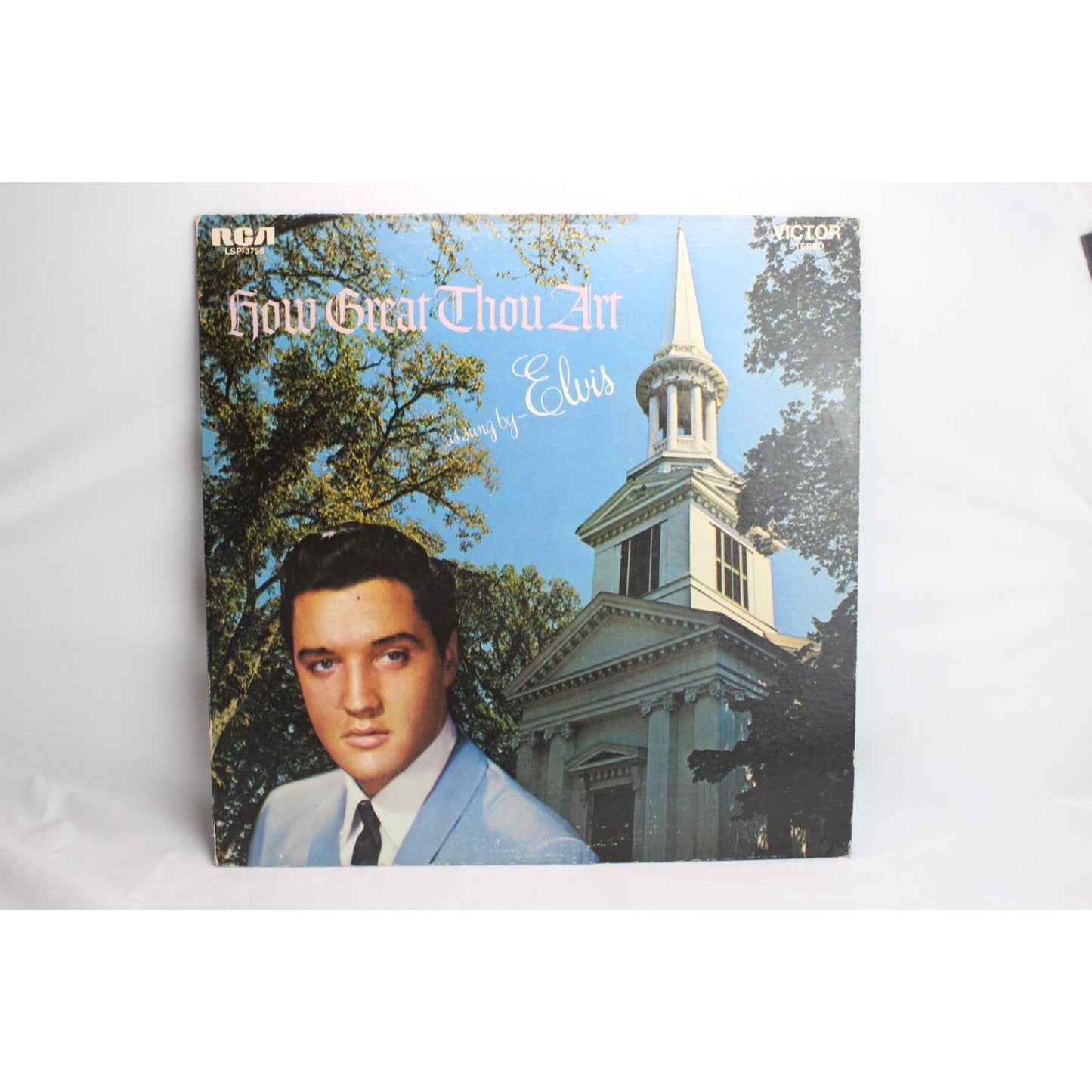 Elvis Presley How Great Thou Art Vinyl Record Tested Used
