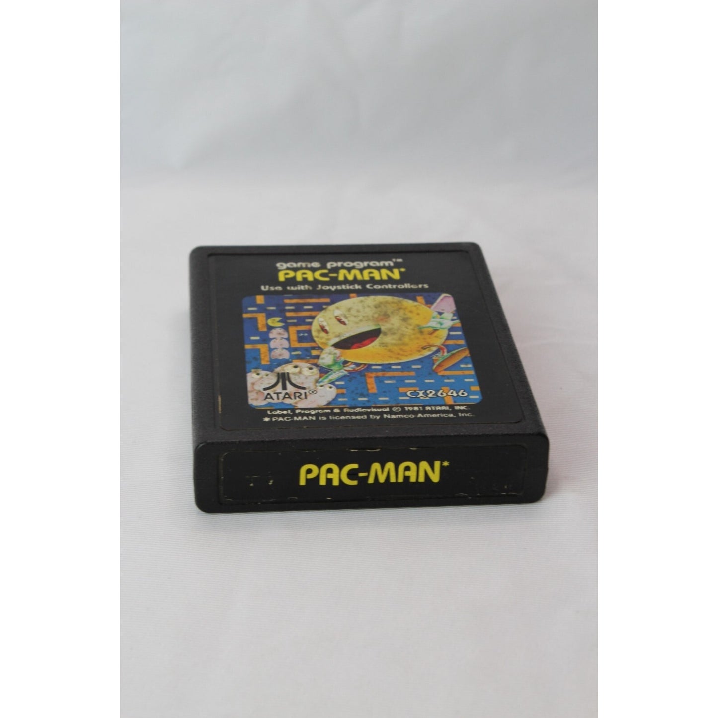 Pac-Man CX2646 Atari 2600 Tested Video Game Used