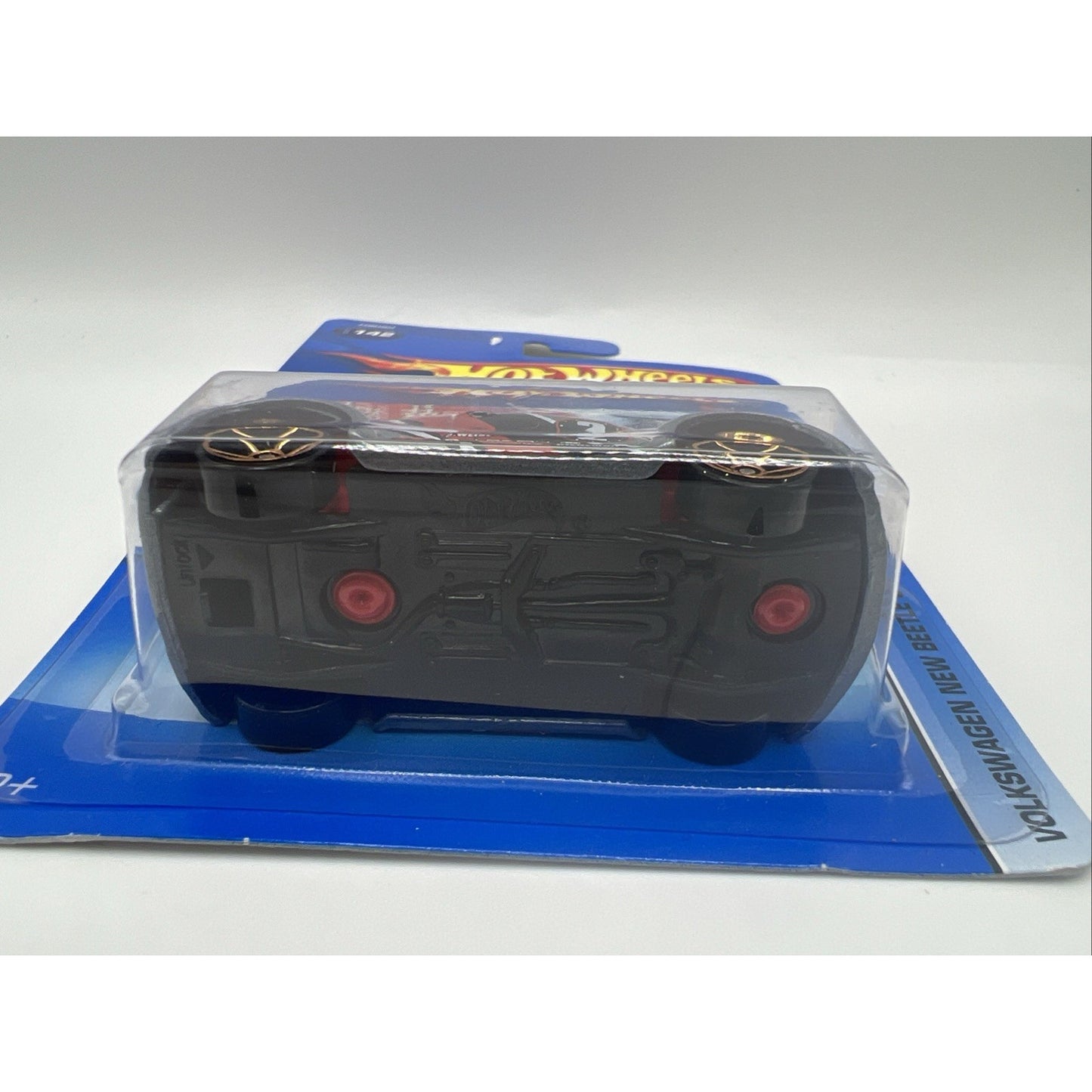 Hot Wheels Volkswagen New Beetle Cup Diecast Car #142 Gray Ultra Fast Wheels