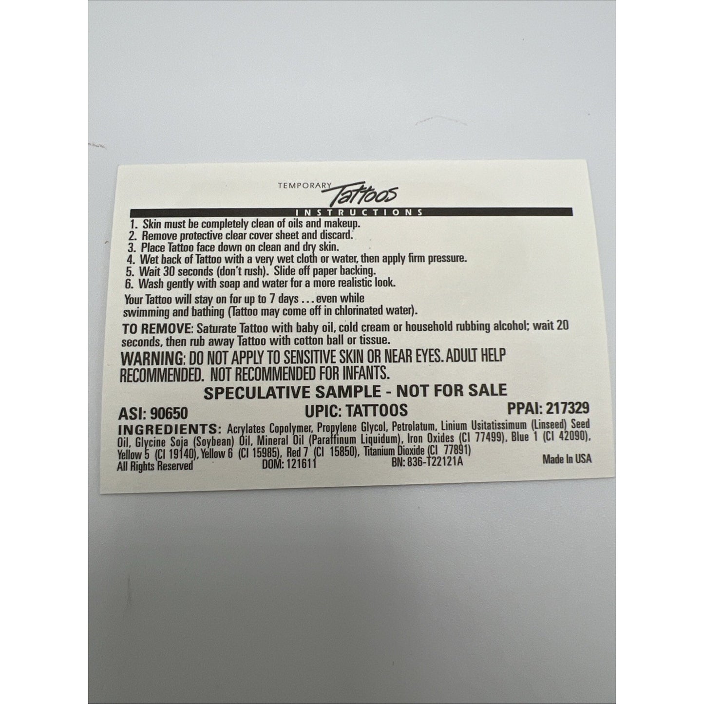 NFL Cincinnati Bengals Temporary Tattoo Pack Of 10 Face Body Tattoos Football