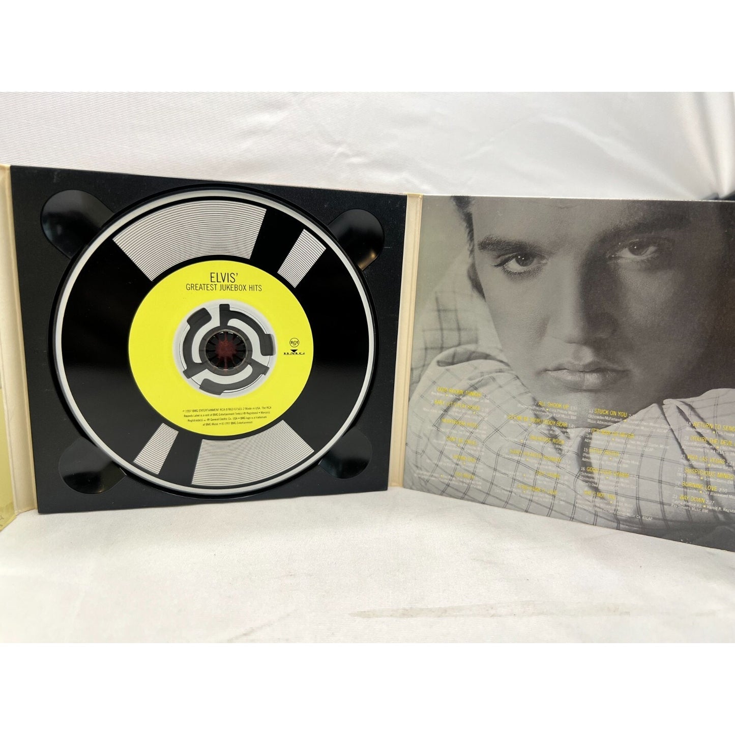 Greatest Jukebox Hits by Elvis Presley Audio CD-ROM Used