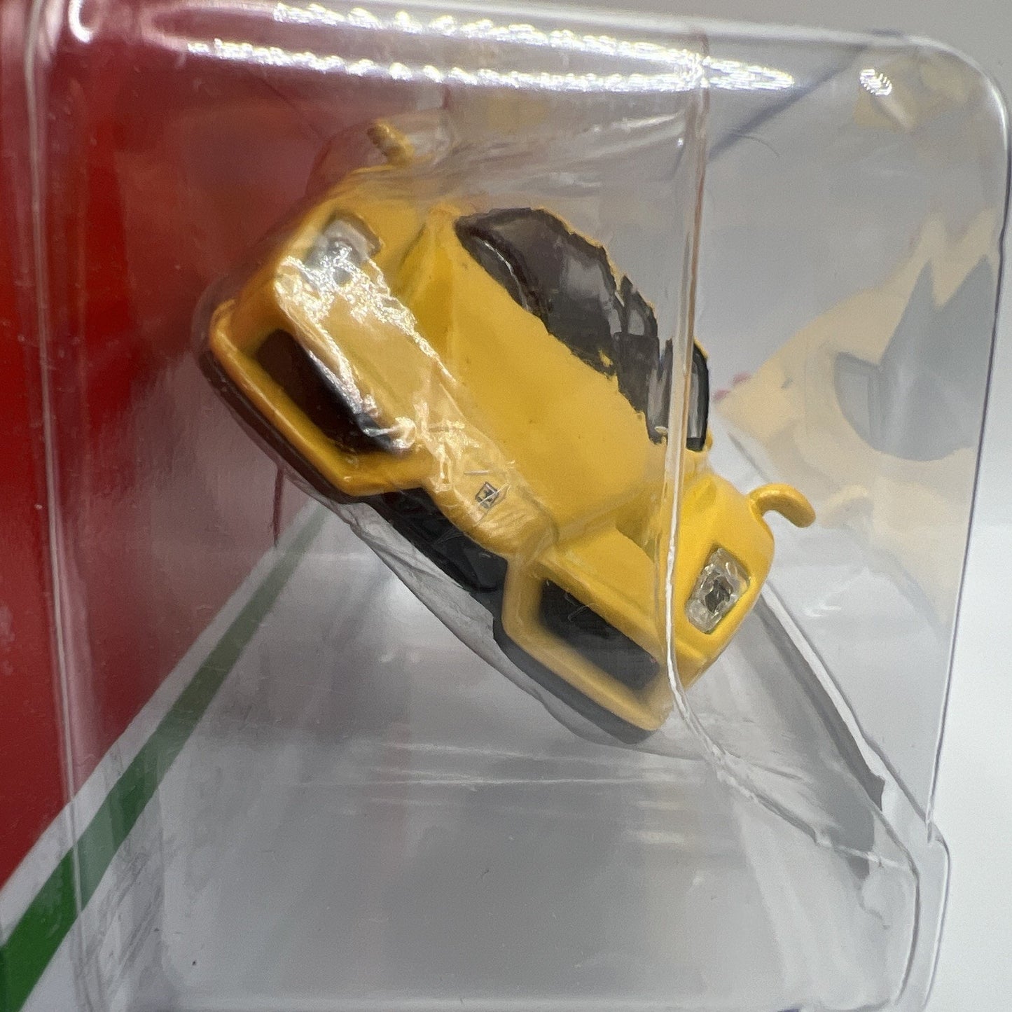 Burago 1/43 Race and Play Enzo Ferrari Rare Yellow Die Cast Toy Model Car New