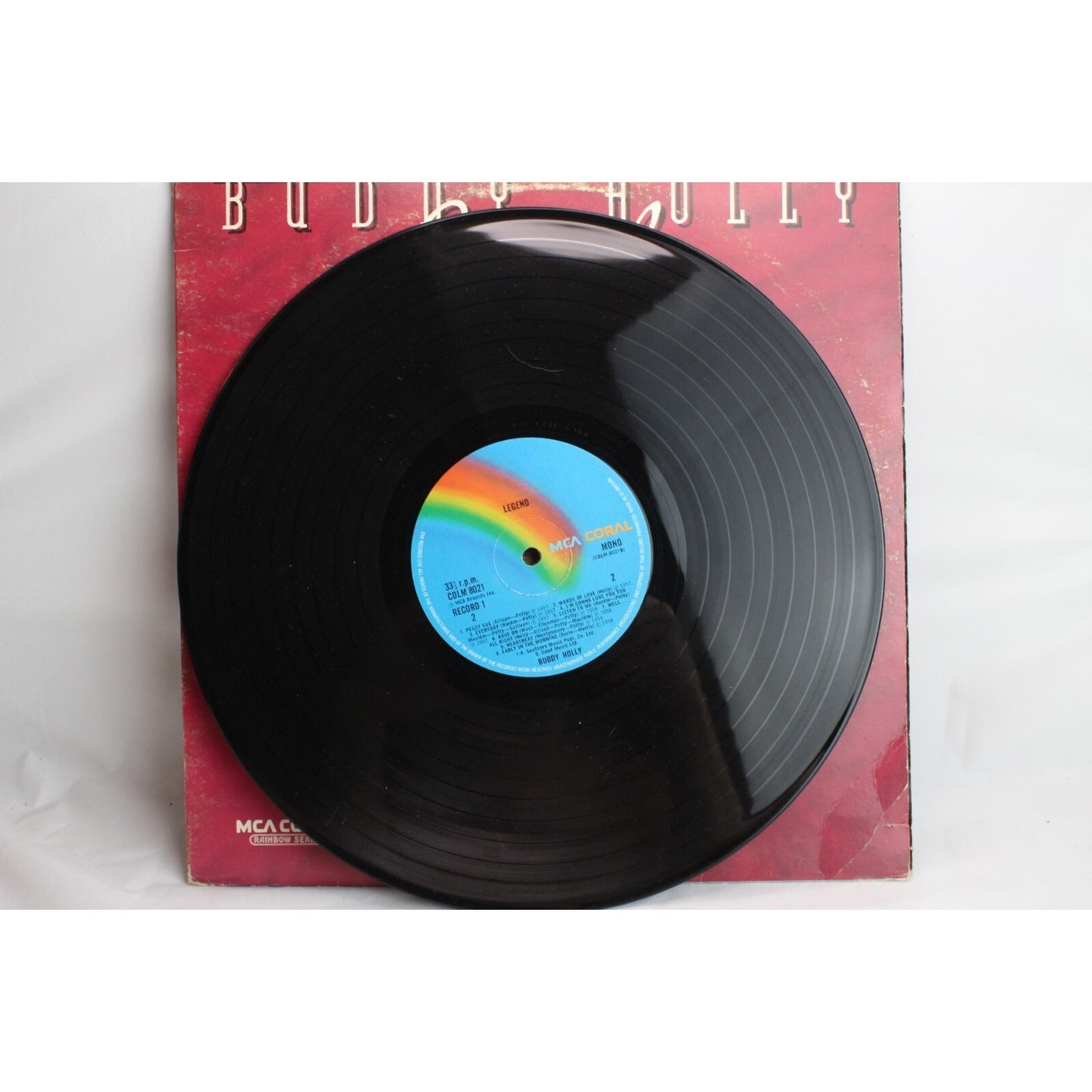 Buddy Holly Legend 1936–1959 Vinyl Record Tested Used