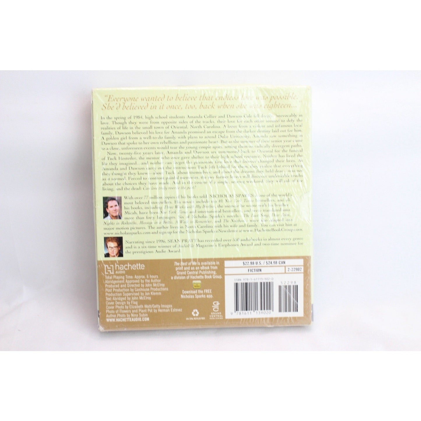 The Best of Me - Audio CD By Sparks, Nicholas Brand New Sealed