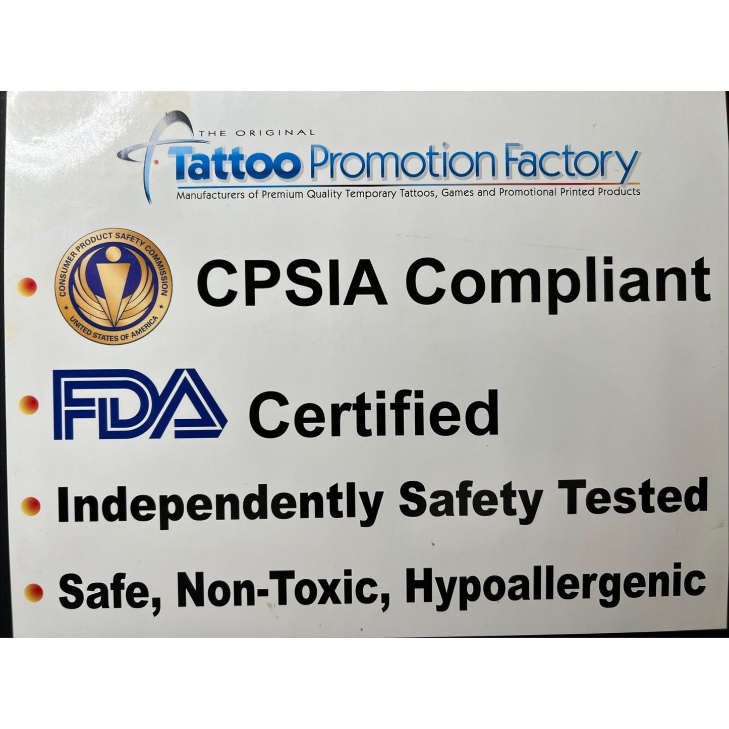 Neo Discovery American Chopper Motorcycle Temporary Tattoos Harley 5 Sheets