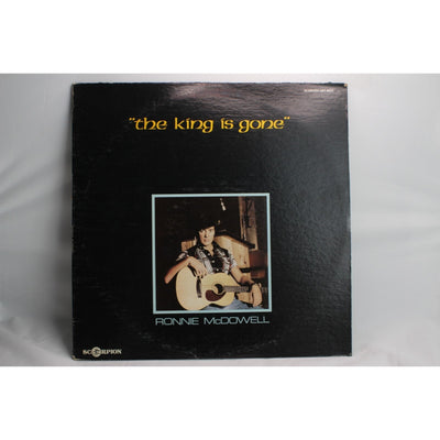 Ronnie McDowell - The King Is Gone Vinyl Record Used