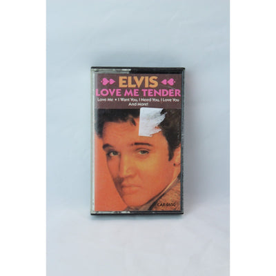 Elvis Presley Love Me Tender Cassette Tape Tested Music Used