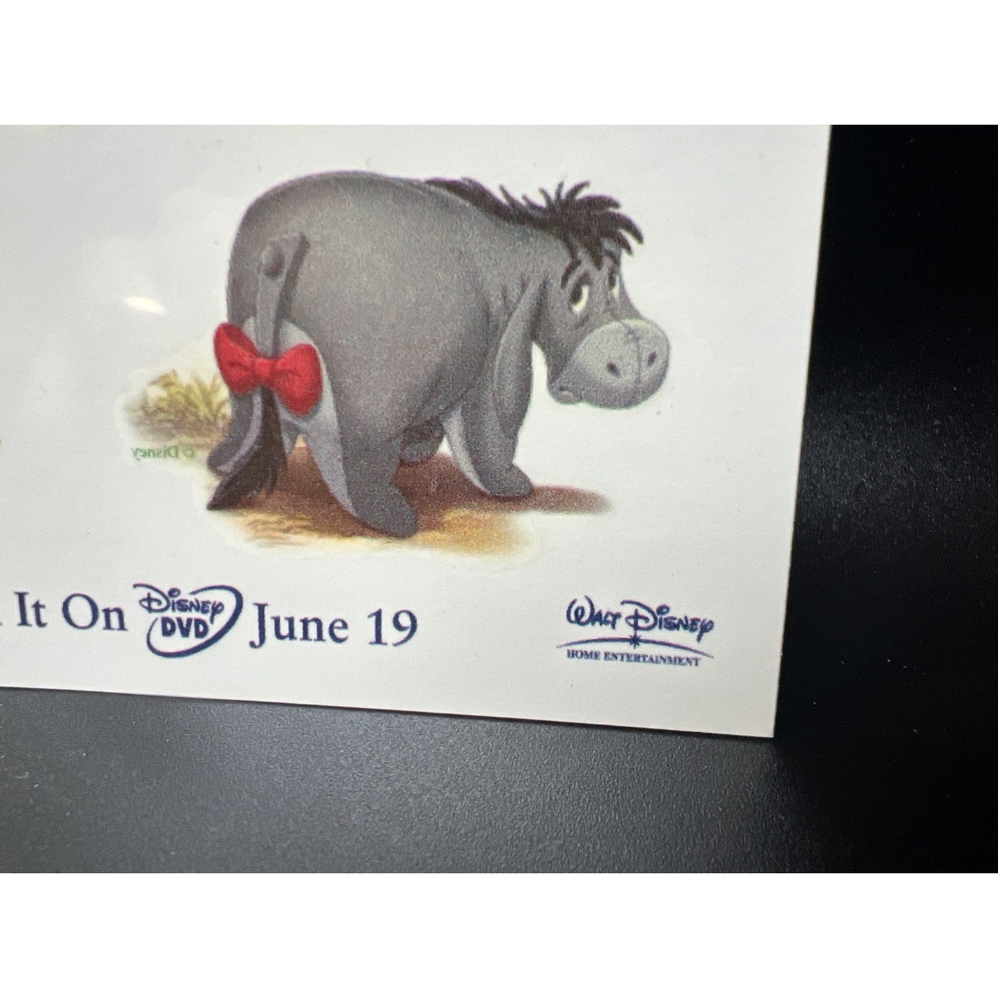 Vintage Walt Disney Winnie the Pooh Temporary Tattoos Friendship Edition 5ct