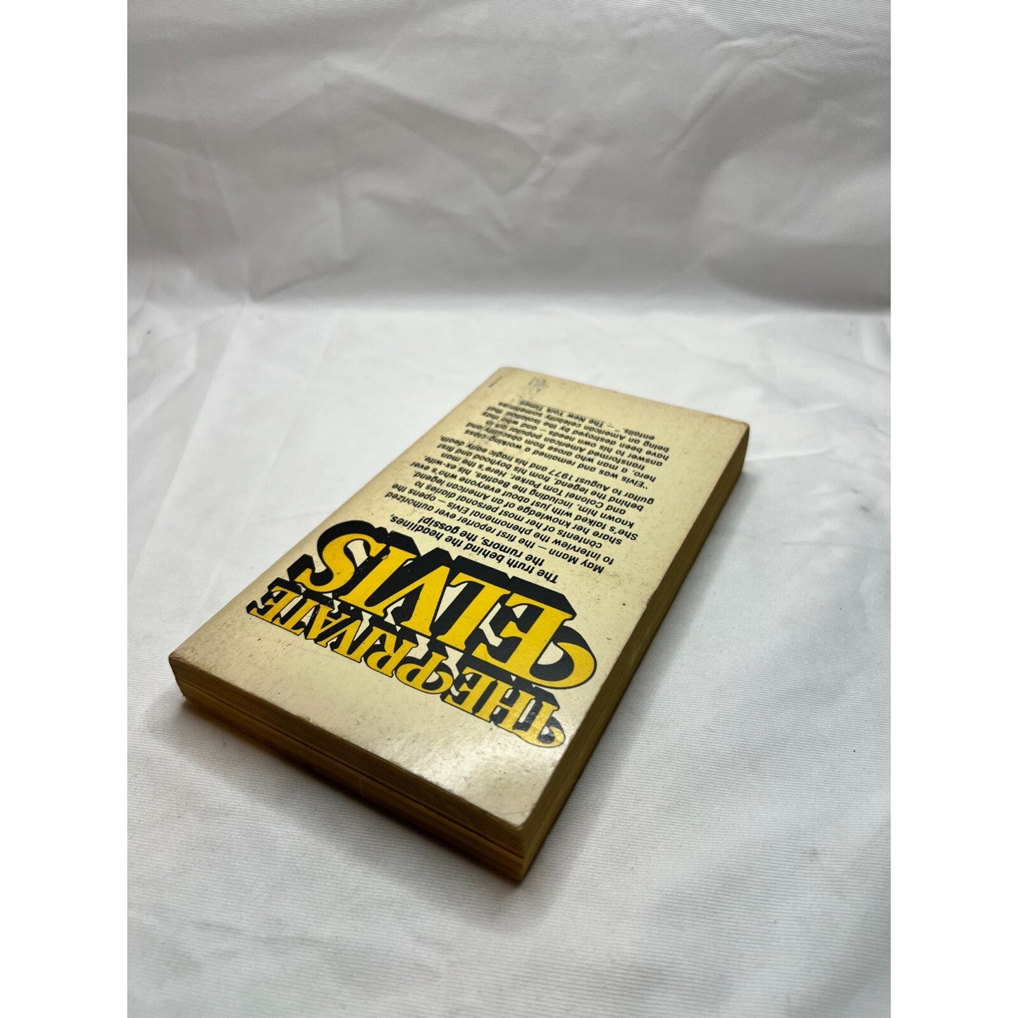 The Private Elvis by May Mann Paperback Biography Book Used