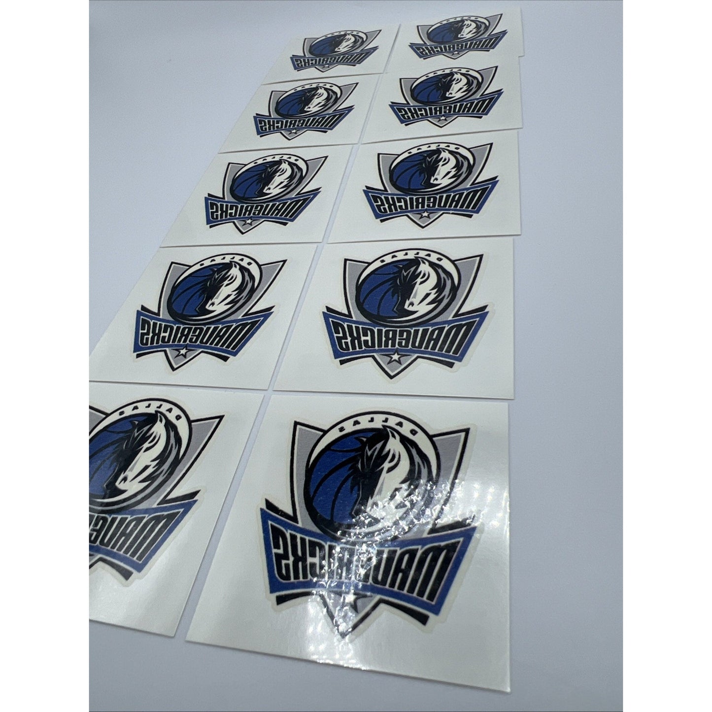 Dallas Mavericks NBA Basketball 10 Count Temporary Tattoos Game Party Team