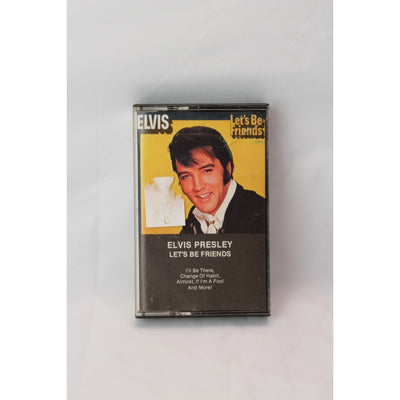 Elvis Presley Let's Be Friends Cassette Tape Tested Music Used