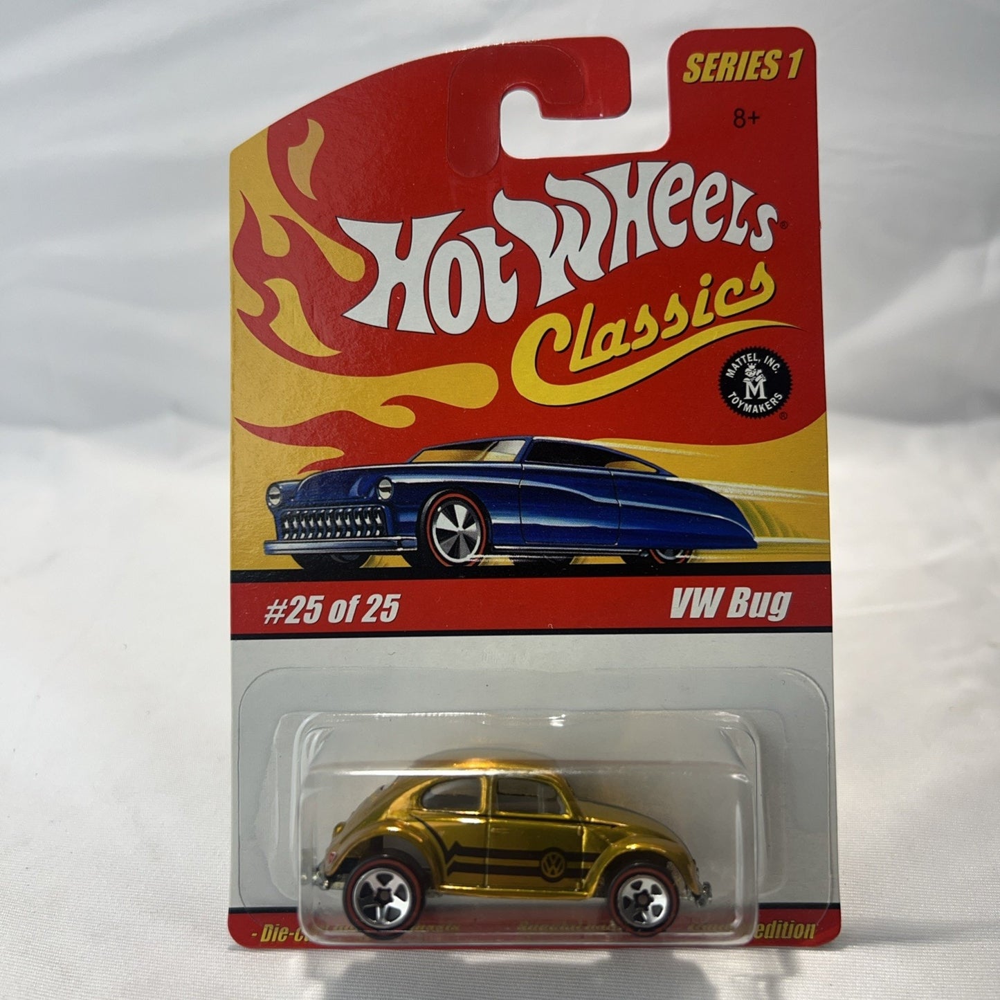 Hot Wheels Classics Series 1 Limited Edition Special VW BUG Gold #25/25