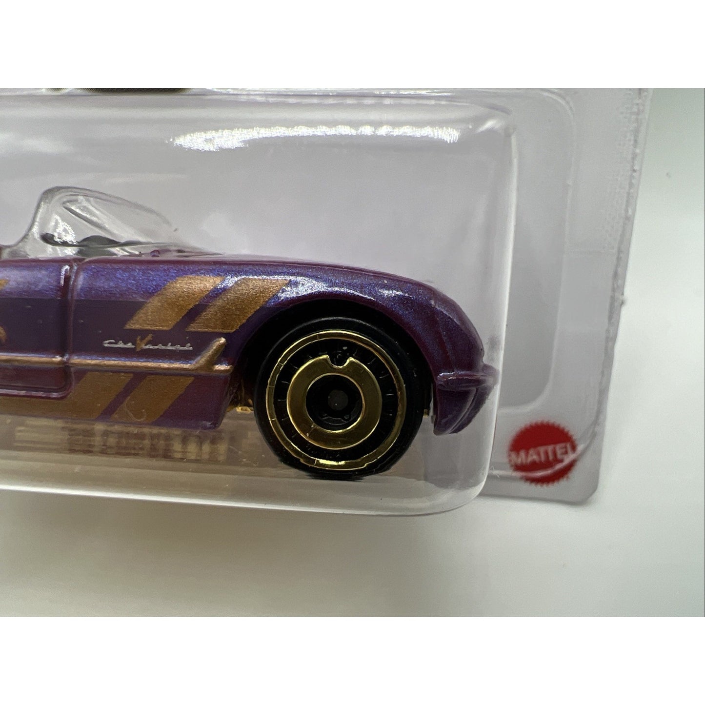 Hot Wheels '55 Corvette Purple #4 4/6 2025 Pearl Chrome 57th Anniversary Gold
